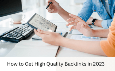 How to Get High-Quality Backlinks in 2023